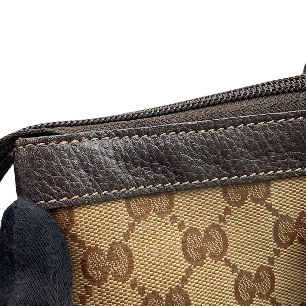 GUCCI Brown Leather Shoulder Bag - Picture 10 of 15